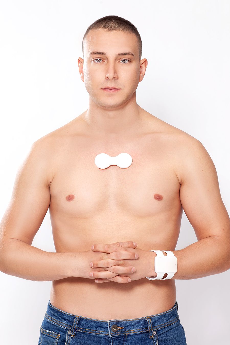 TOKO chest patch worn on the sternum